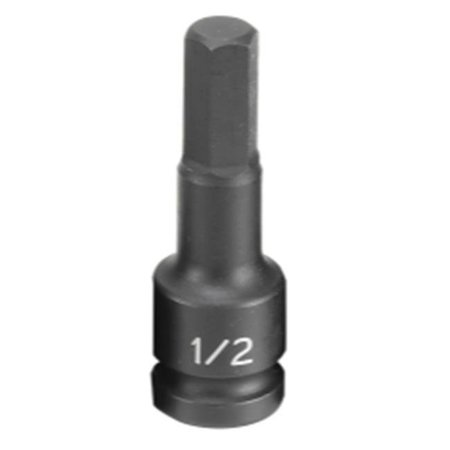 GREY PNEUMATIC Grey Pneumatic GRE2916F .50in. Drive Fractional Hex Driver Impact Socket .50in. GRE2916F